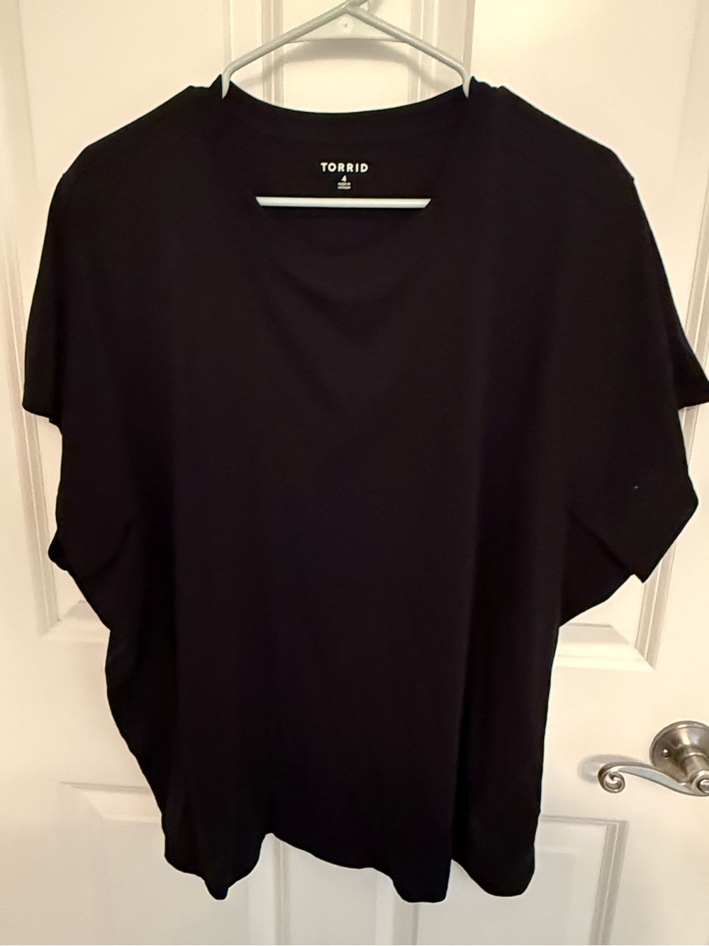 NWOT~Torrid Black Short Sleeve Tee
